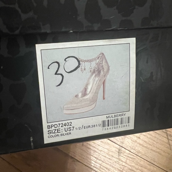 Baby Phat “Mulberry” Platform Pumps with Anklet - Picture 6 of 9